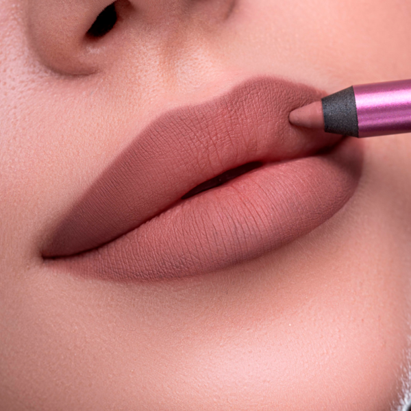 Олівець гелевий для губ Zola 104 Dusty Orchid, рожево-коричневий