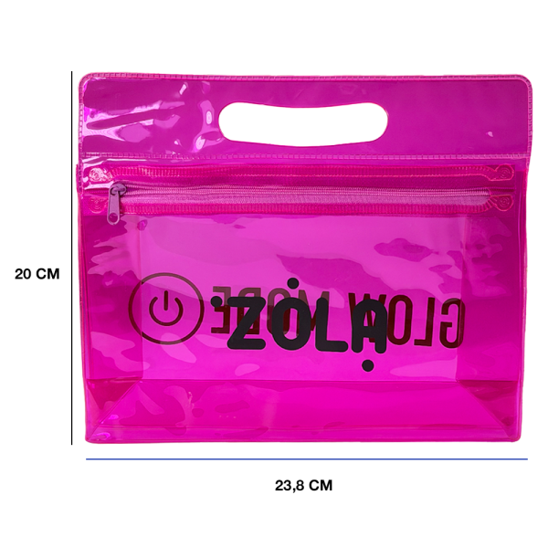 Косметичка ZOLA, рожева