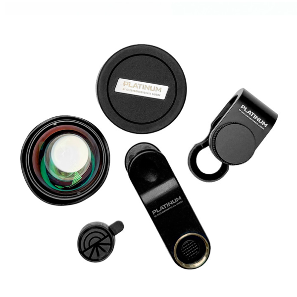 Макролинза для телефона Platinum 75 mm, черная