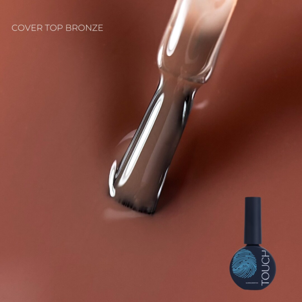 Топ камуфлюючий Touch Top Cover №08 Bronze, теплий коричневий, 7 мл