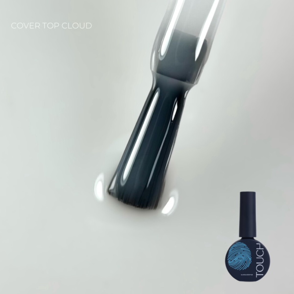 Топ камуфлирующий Touch Top Cover №01 Cloud, полупрозрачный молочный, 7 мл
