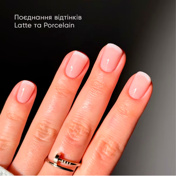 Гель для наращивания Touch Builder Gel №36 Porcelain, молочный с розовым подтоном, 10 мл