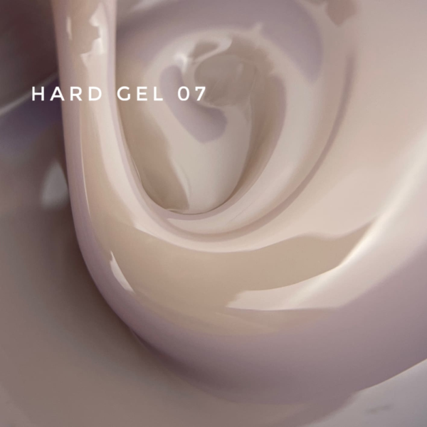 Гель для нарощування Touch Hard Gel №07, пісочний, 15 мл