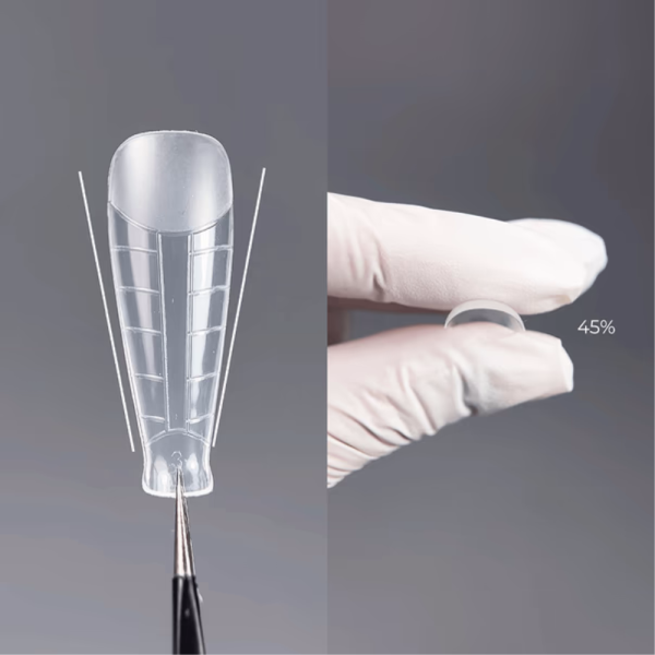 Верхні форми Touch Nail Forms Mix 8in1+молди, 288 шт.