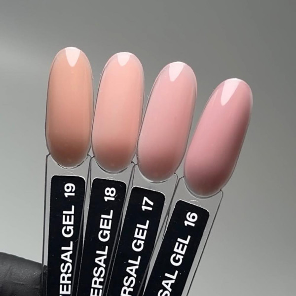 Гель для нарощування Dis Universal Gel №017, рожевий, 28 г (HEMA/TPO free)