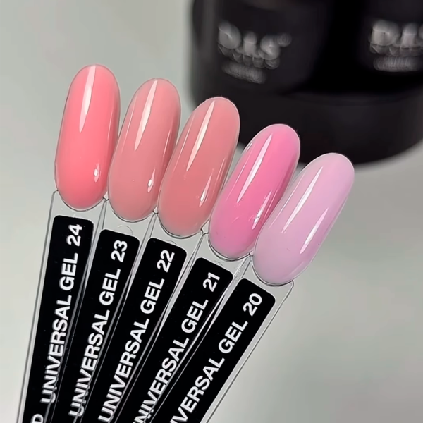 Гель для наращивания Dis Universal Gel №023, бежевый, 28 г (HEMA/TPO free)