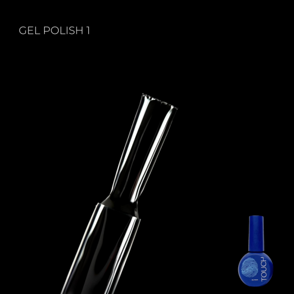 Гель-лак Touch Gel Polish №01, черный, 9 мл
