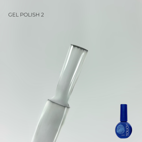 Гель-лак Touch Gel Polish №02, білий, 9 мл