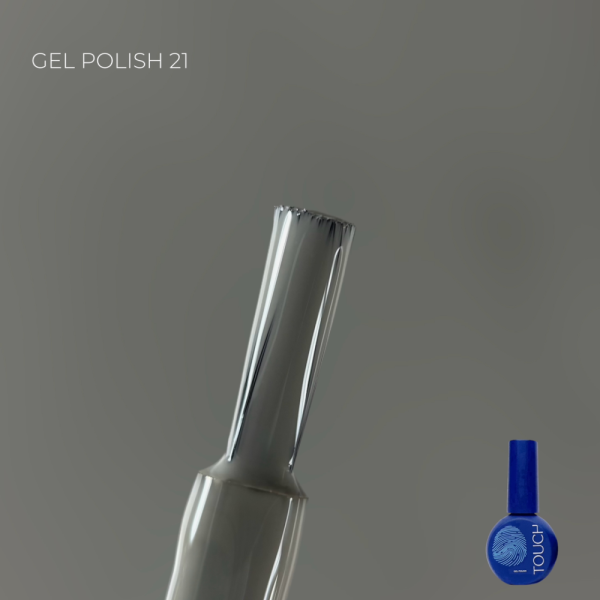 Гель-лак Touch Gel Polish №21, графит, 9 мл