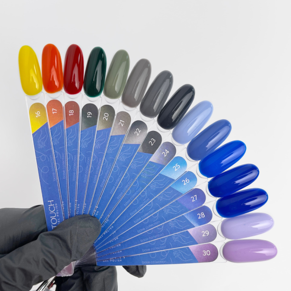 Гель-лак Touch Gel Polish №21, графит, 9 мл