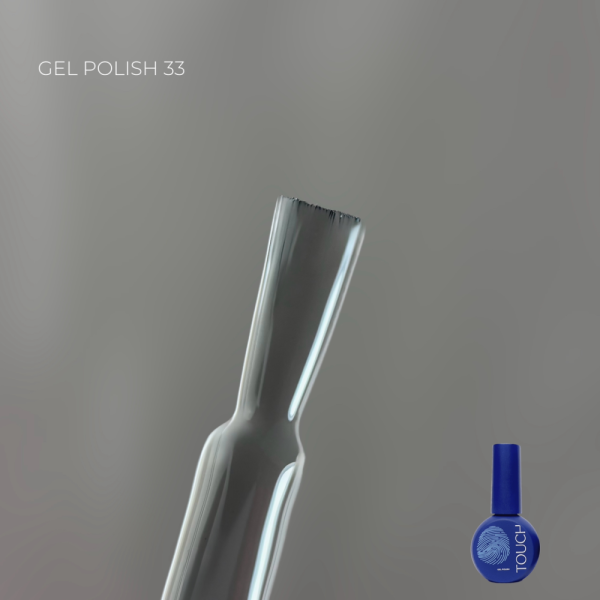 Гель-лак Touch Gel Polish №33, серо-коричневый, 9 мл