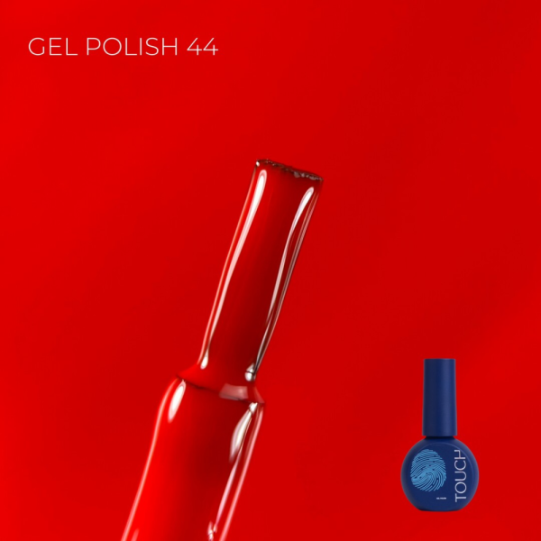 Гель-лак Touch Gel Polish №44, алий, 9 мл