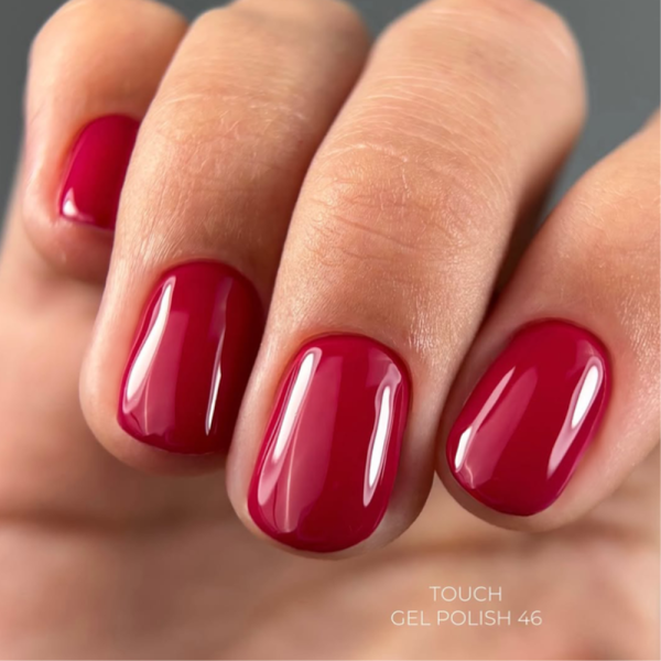 Гель-лак Touch Gel Polish №46, малиновый, 9 мл