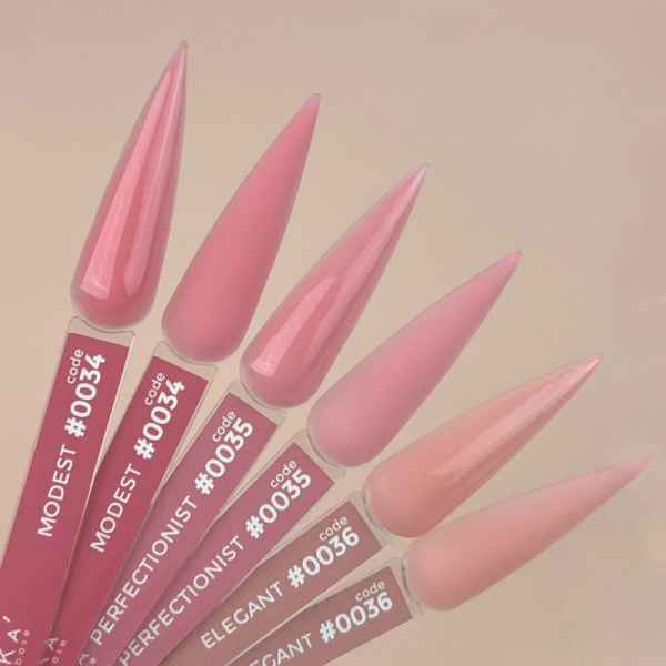 База камуфлирующая DNKa Cover Rubber Base French New Formula №0038 Flirty, ванильно-розовая, 12 мл