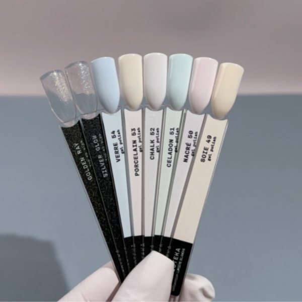 Гель-лак Biblioteka Gel Polish №54 Verre, ніжно-блакитний, 10 мл