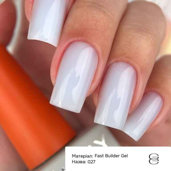 Гель жидкий GEMELY Fast Builder Gel №027, голубой, 15 мл