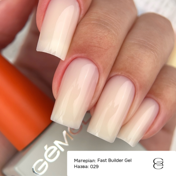 Гель жидкий GEMELY Fast Builder Gel №029, айвори, 15 мл