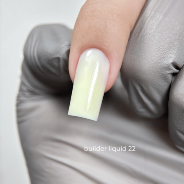 Гель моделирующий Touch Builder Liquid №22, нежно-желтый, 15 мл