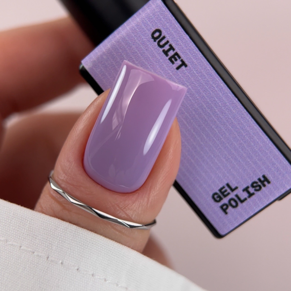 Гель-лак Biblioteka Gel Polish №55 Quiet, лавандовий, 10 мл