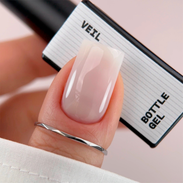 Гель рідкий Biblioteka Bottle Gel №03 Veil, молочний, 10 мл