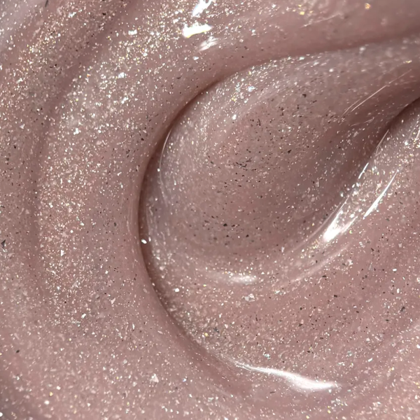 Гель для нарощування LUNA Shimmer Gel №09, бежевий із шиммером, 15 мл