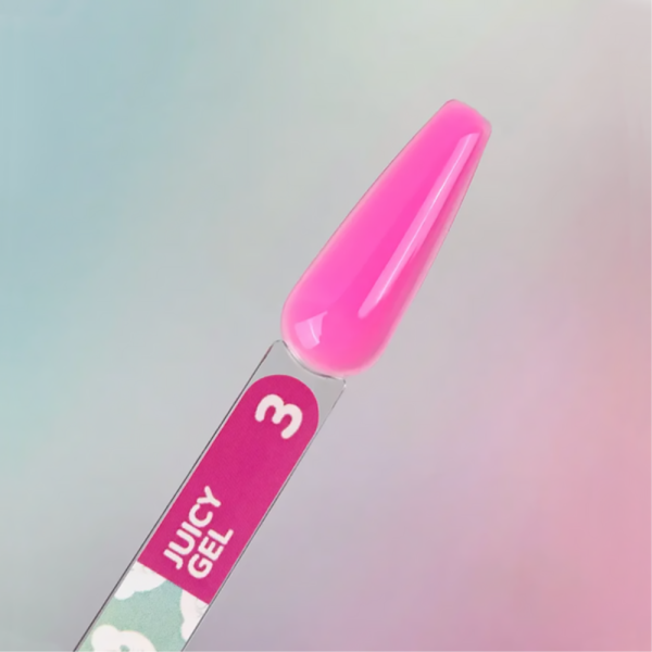 Гель для нарощування You Are Cute Juicy Gel №03, яскраво-рожевий, 15 мл