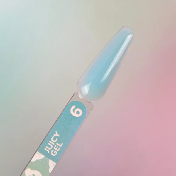Гель для наращивания You Are Cute Juicy Gel №06, небесно-голубой, 15 мл