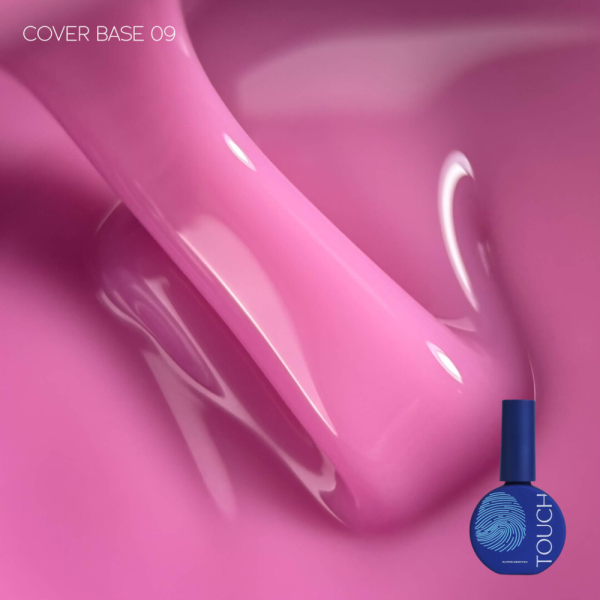 База камуфлирующая Touch Cover Base №09, ярко-розовая, 13 мл
