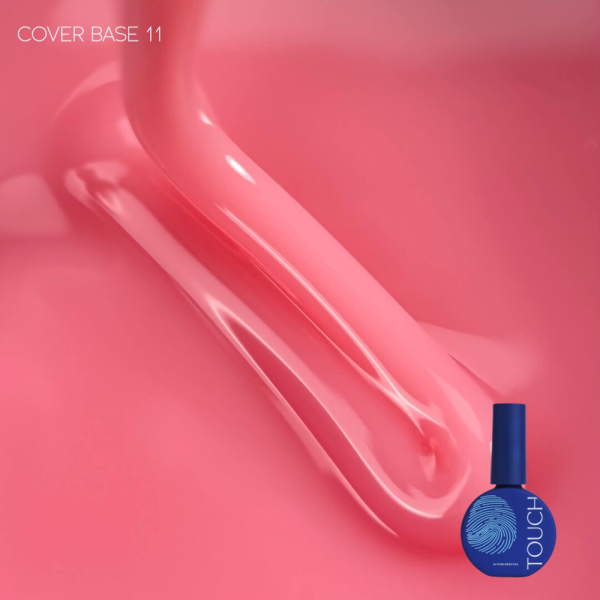 База камуфлирующая Touch Cover Base №11, персиково-розовая, 13 мл