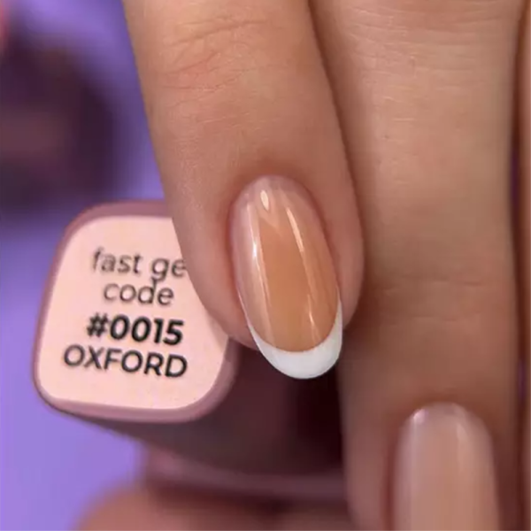 Гель рідкий DNKa Fast Gel Oxford #0015, ніжний нюд, 12 мл