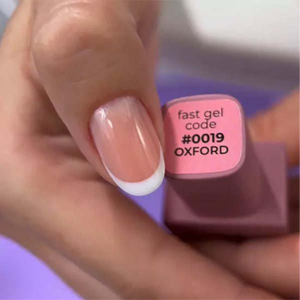 Гель рідкий DNKa Fast Gel Oxford #0019, ніжно-рожевий, 12 мл