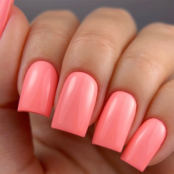 Гель-лак GEMELY Max Color №040, коралловый, 6 мл