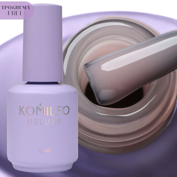 База для френчу Komilfo Color Base French №012, пильно-рожева, 15 мл (HEMA/TPO free)