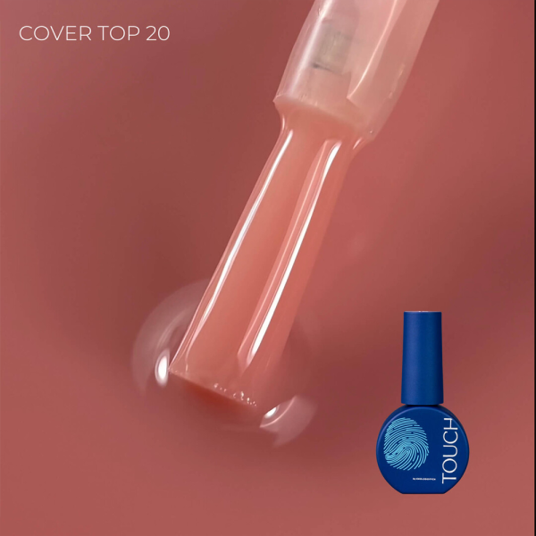 Топ камуфлюючий Touch Top Cover №20, персиковий, 7 мл