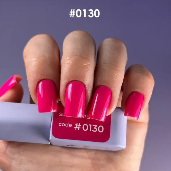 Гель-лак DNKa Gel Polish Color New Formula #0130, фуксія, 7 мл