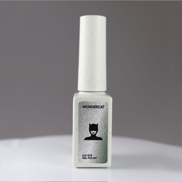Гель-лак кошачий глаз NAILSOFTHEDAY WONDERcat, серебреная, 10 мл