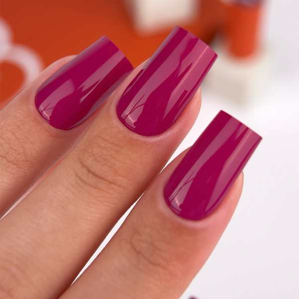 Гель-лак GEMELY Max Color №045, темно-рожевий, 6 мл