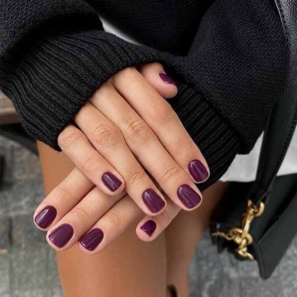 Гель-лак GEMELY Max Color №046, сливовый, 6 мл