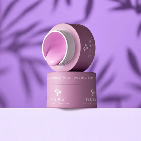 Гель для нарощування DNKa Builder Gel New Formula #0007 Pink Pollen, ніжно-рожевий із шимером, 15 мл