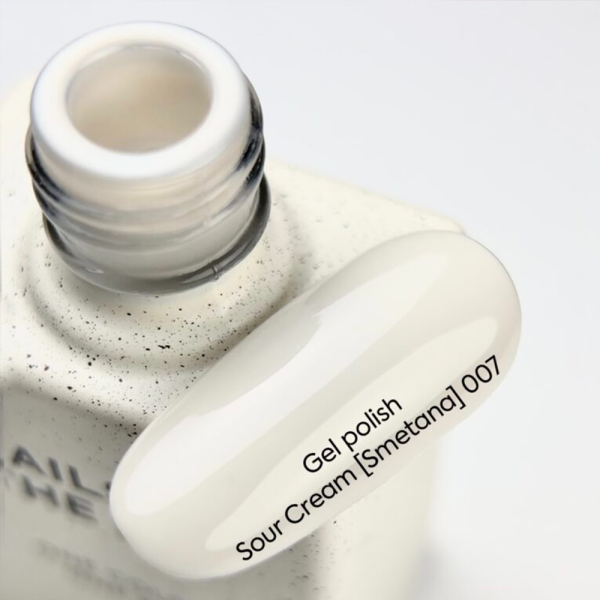 Гель-лак NAILSOFTHEDAY Gel Polish №007 Cream, белый с серым подтоном, 10 мл