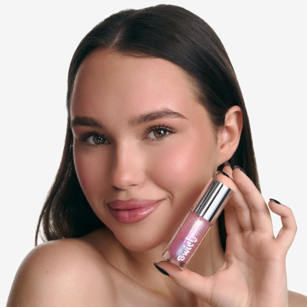 Блиск для губ ZOLA Swirl Lip Gloss Pink Splash, світло-рожевий