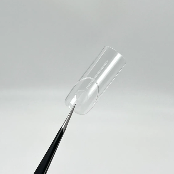 Верхні форми для френчу Nail Pulse Strong Medium Square, лунка квадрат, 140 шт.