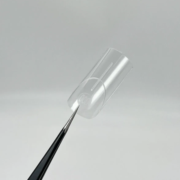 Верхні форми для френчу Nail Pulse Strong Medium Square, лунка квадрат, 140 шт.