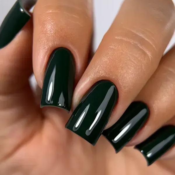 Гель лак Crooz Gel Polish №108, глибокий темно-зелений, 8 мл