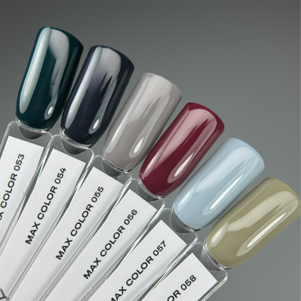 Гель-лак GEMELY Max Color №056, бургунди, 6 мл