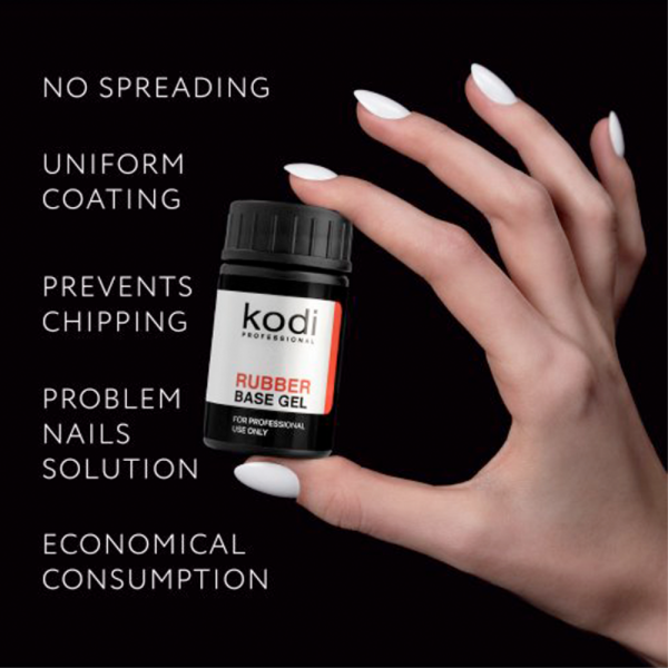 Kodi Professional Rubber Base - каучуковая основа, база для гель-лака, 14 мл