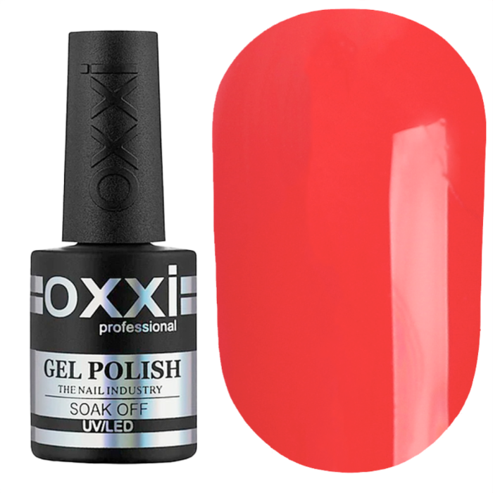 Гель-лак OXXI Professional №004, блідий червоний, 10 мл