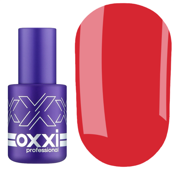 Гель-лак OXXI Professional №008, червоний, 10 мл