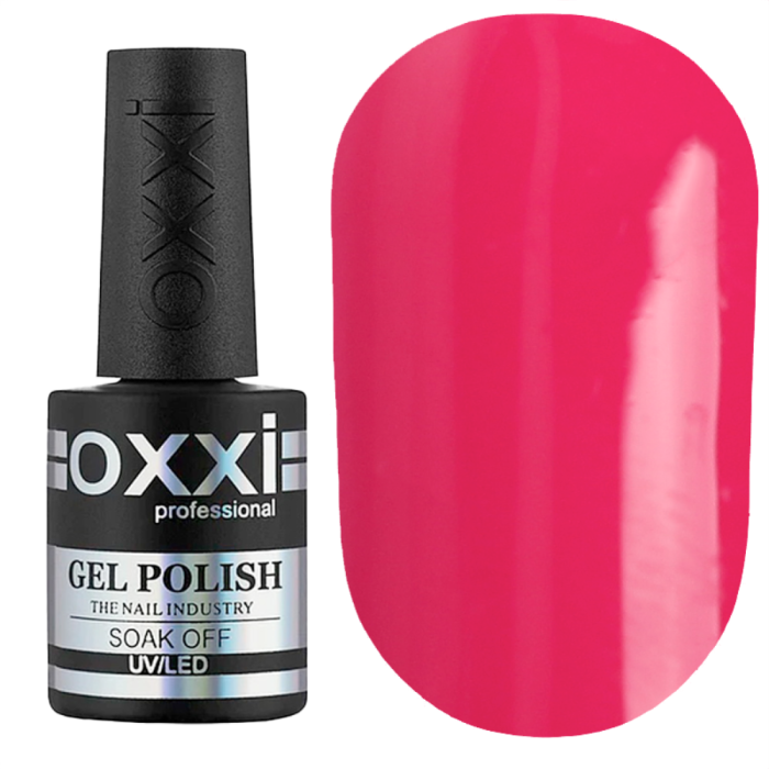 Гель-лак OXXI Professional №015, розовато-малиновый, 10 мл