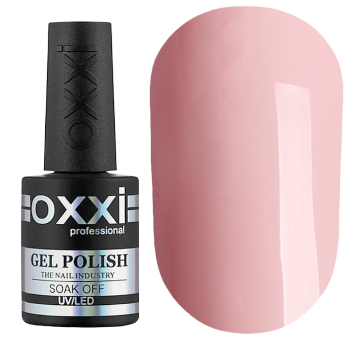 Гель-лак OXXI Professional №034, бліда персико-рожева, 10 мл
